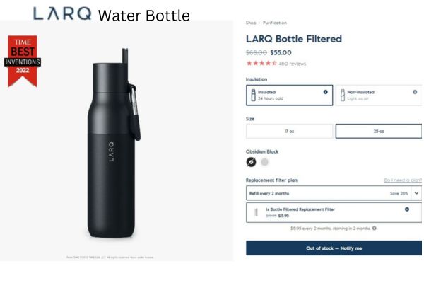 Larq Water Bottle